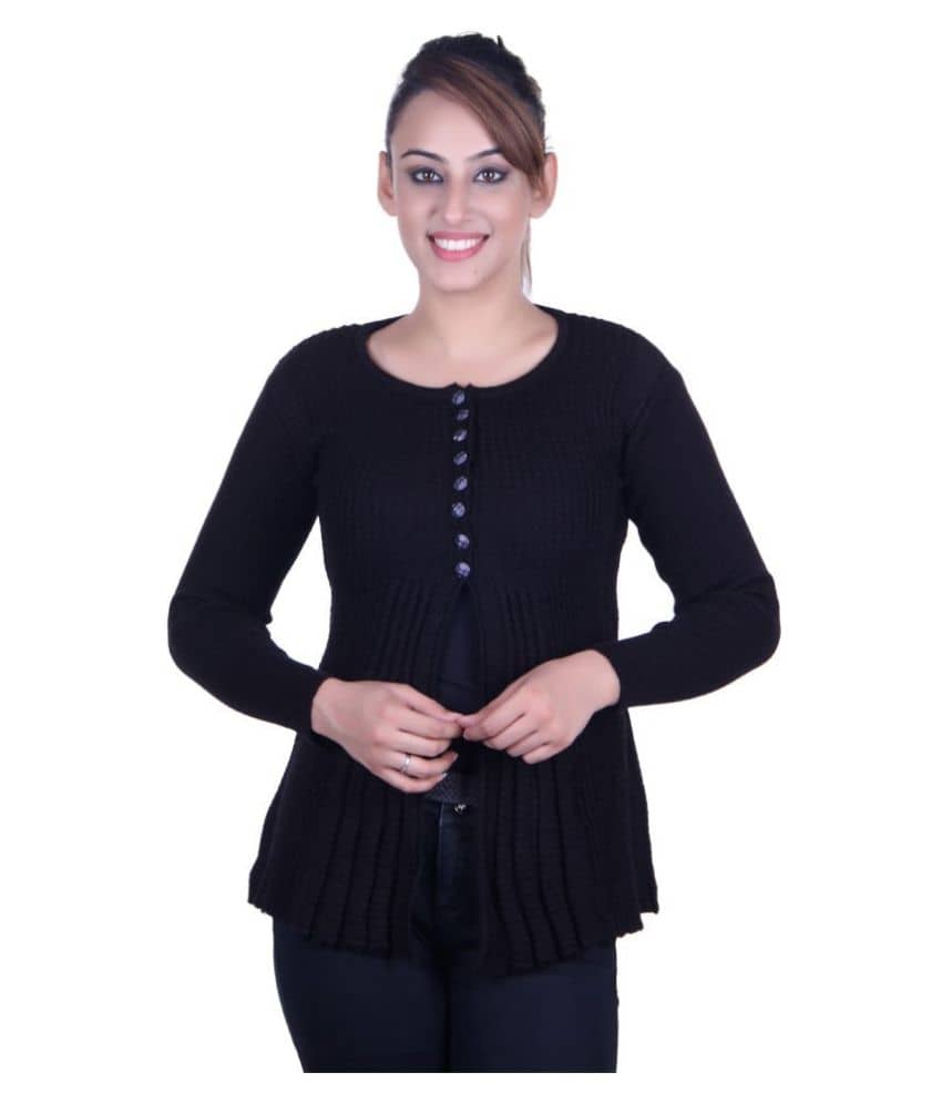 Ogarti Acrylic Shrugs - Black