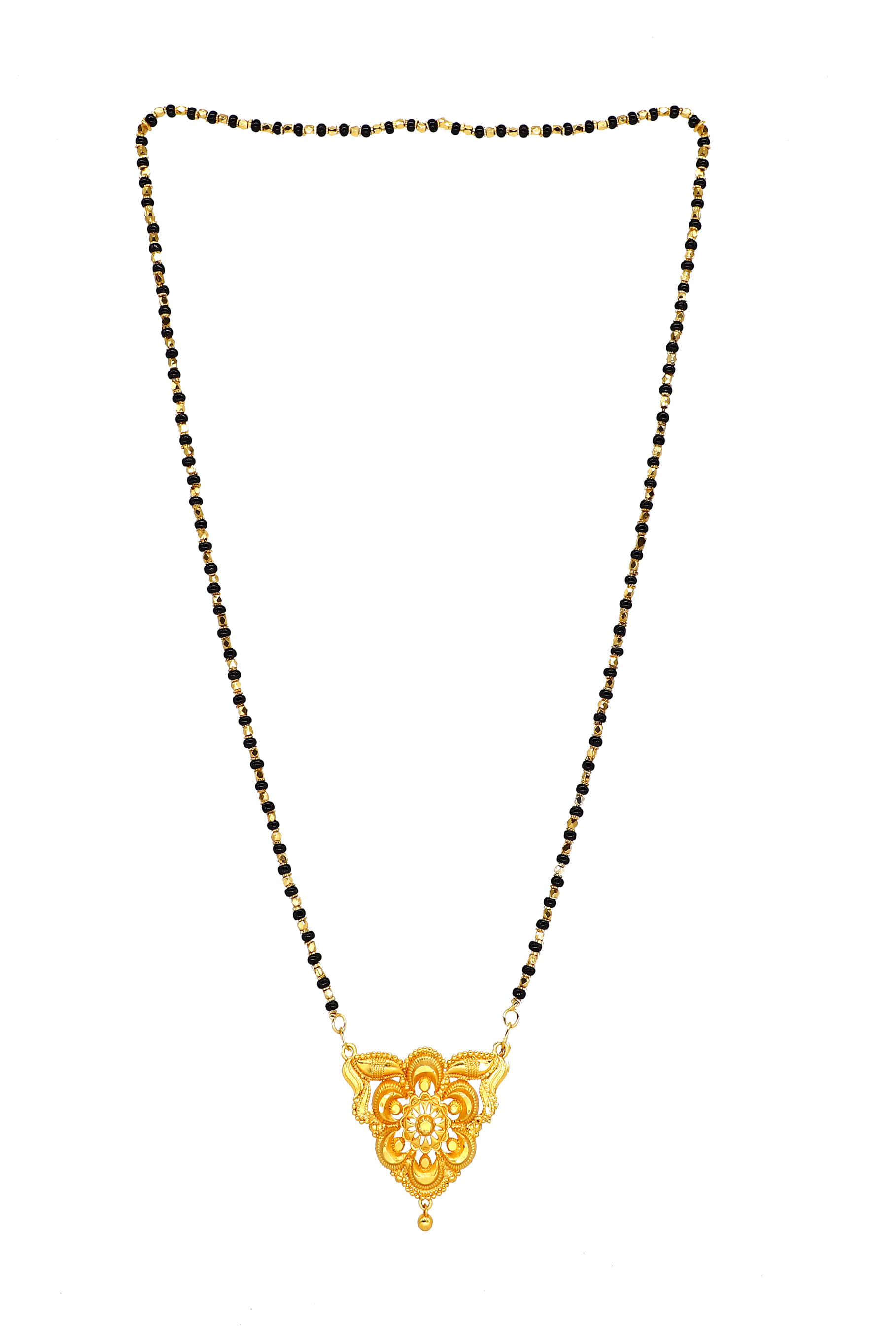 Shankhraj Mall Gold Plated Letest & Designer Mangalsutra For Women-100221