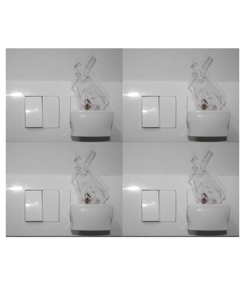 Somil 3D Illusion LED Couple Night Lamp Multi - Pack of 2 Somil 3D Illusion LED Couple Night Lamp Multi - Pack of 2