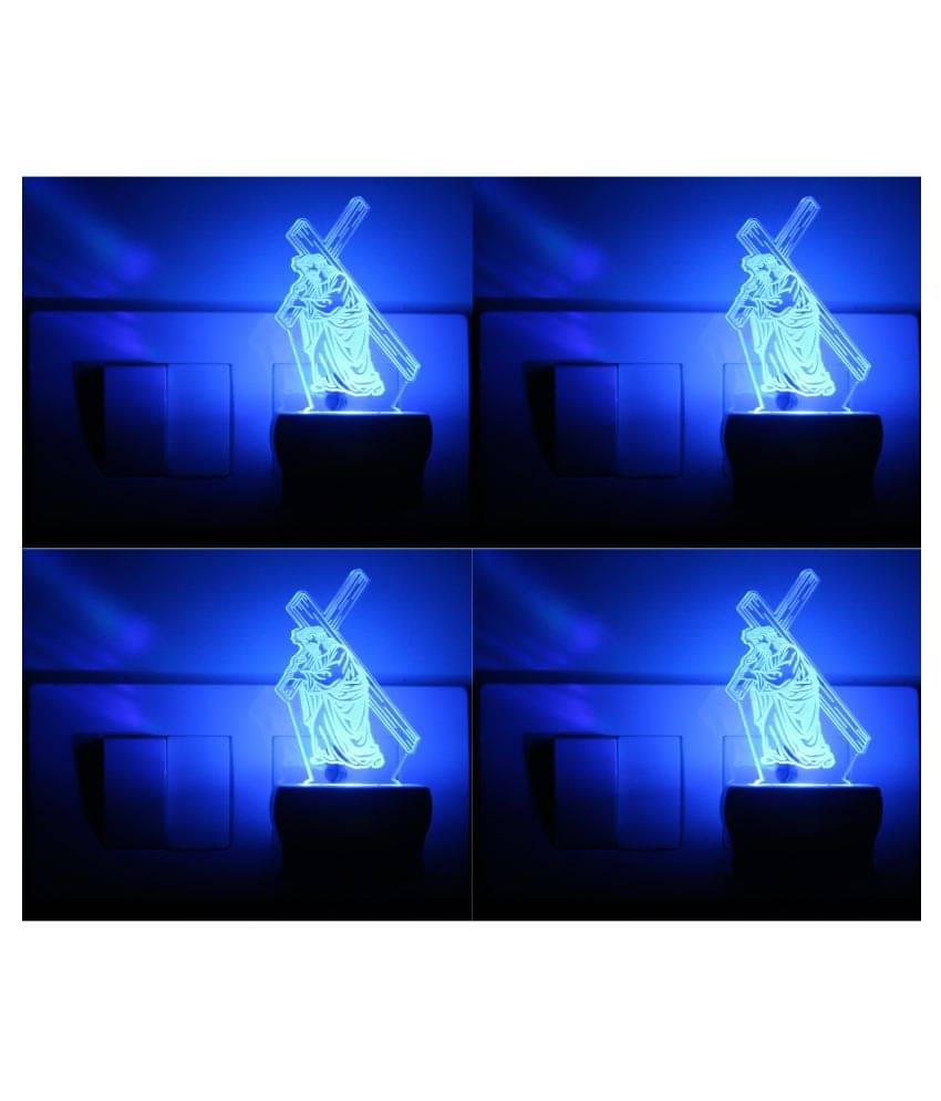 Somil 3D Illusion LED Happy Couple Night Lamp Multi - Pack of 2 Somil 3D Illusion LED Happy Couple Night Lamp Multi - Pack of 2