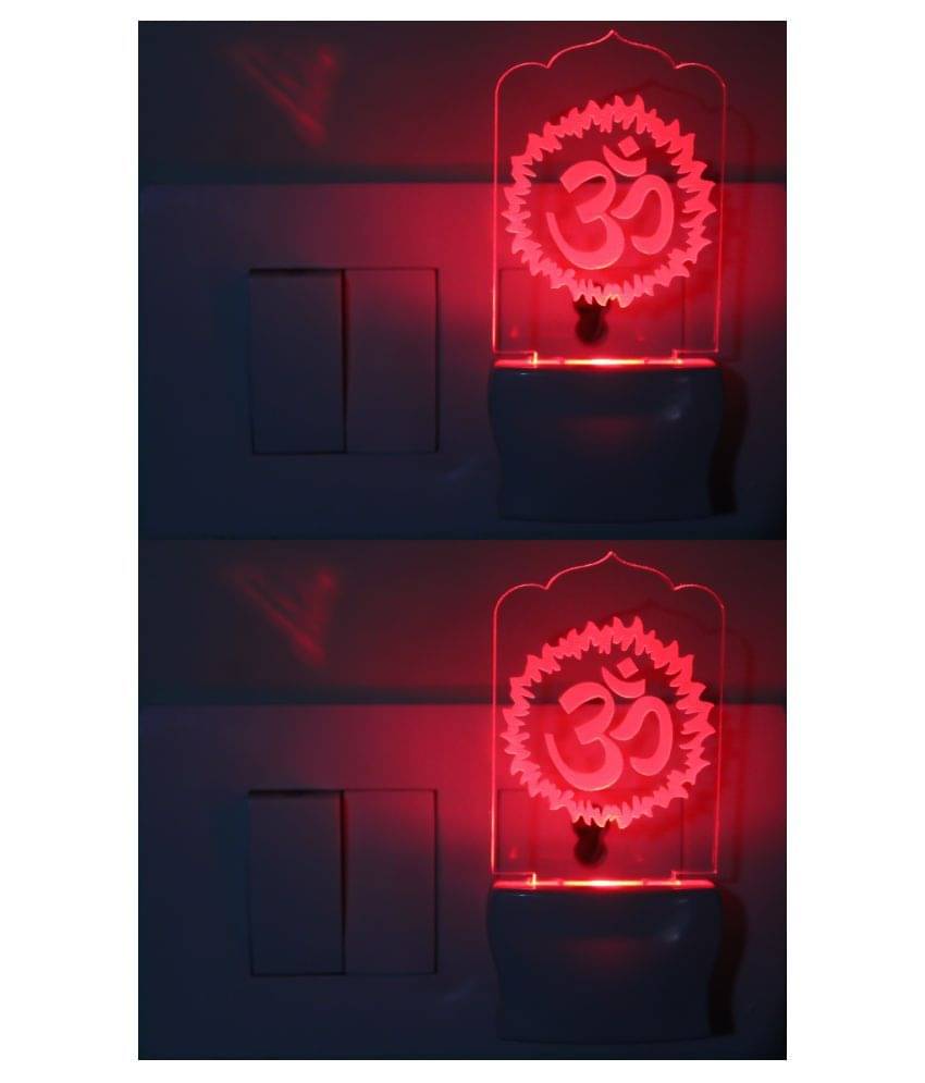 Somil 3D Illusion LED Holy Cross With Lord Jesus Night Lamp Multi - Pack of 2 Somil 3D Illusion LED Holy Cross With Lord Jesus Night Lamp Multi - Pack of 2