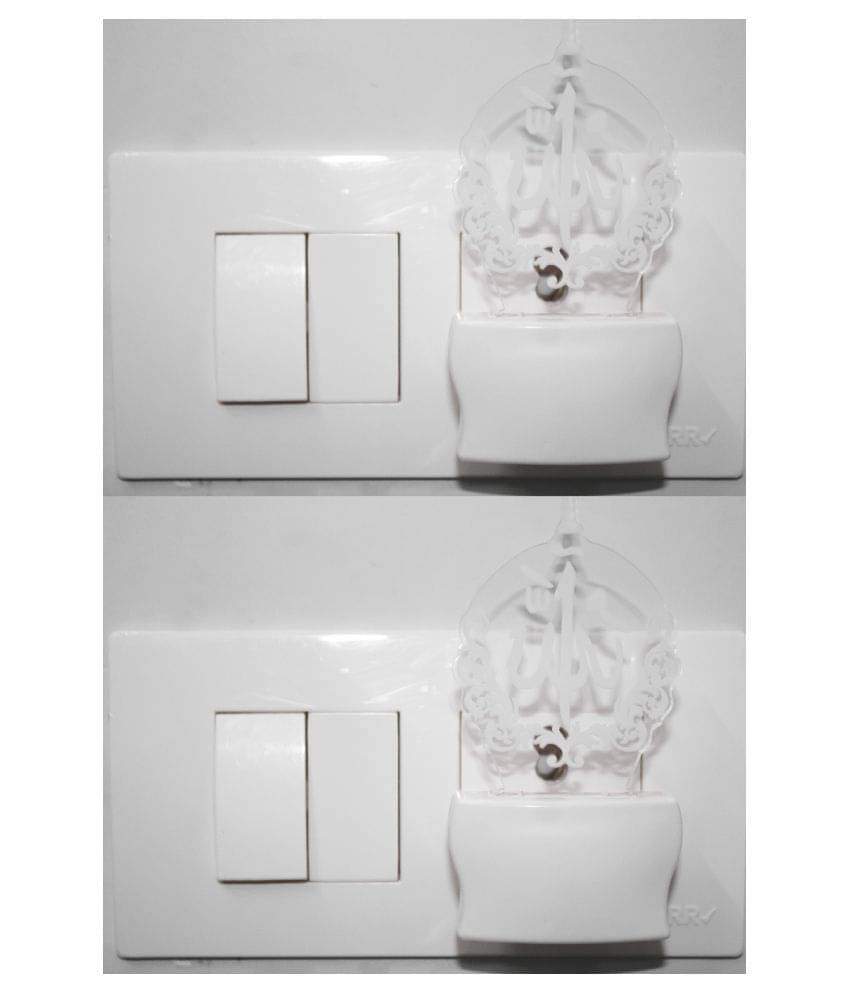 Somil 3D Illusion LED Jainism Holy Symbol Night Lamp Multi - Pack of 2 Somil 3D Illusion LED Jainism Holy Symbol Night Lamp Multi - Pack of 2