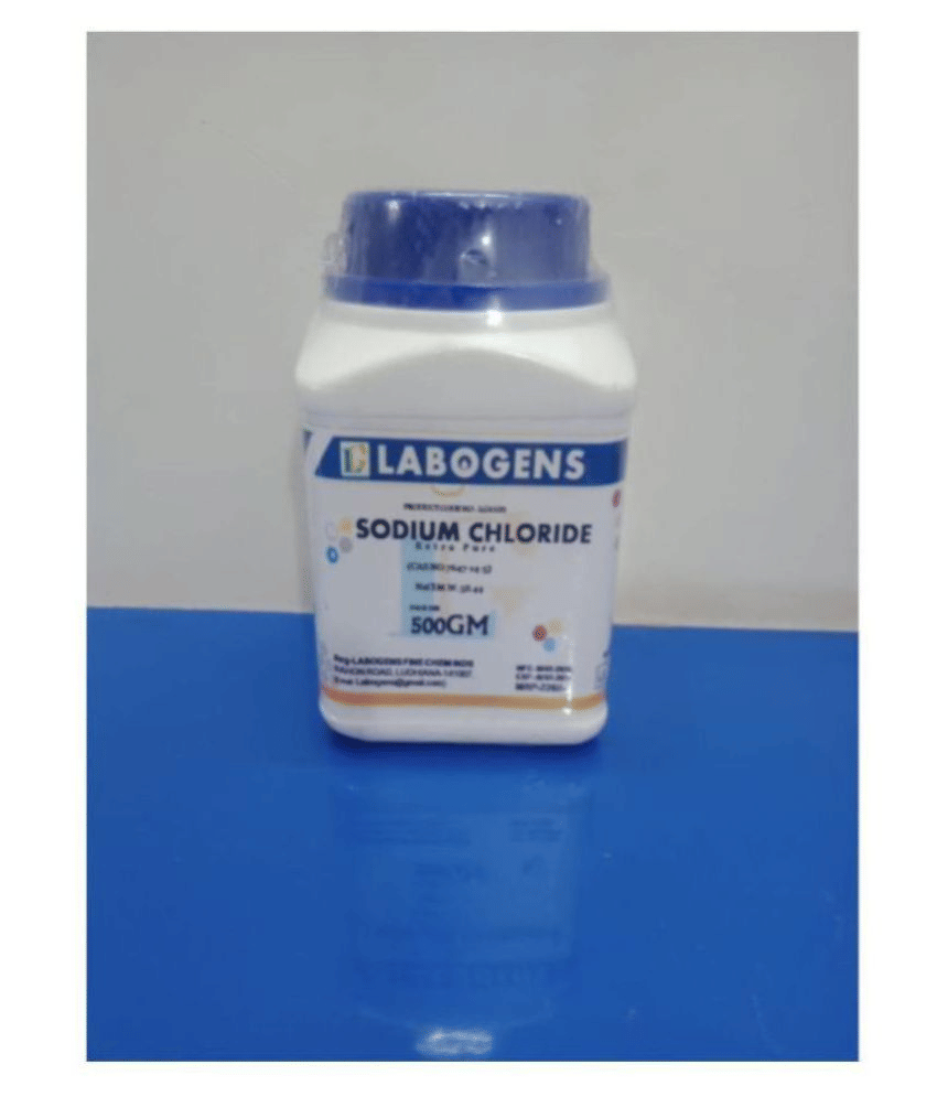 LABOGENS SO-DI-UM CHL-OR-IDE Extra Pure 500GM