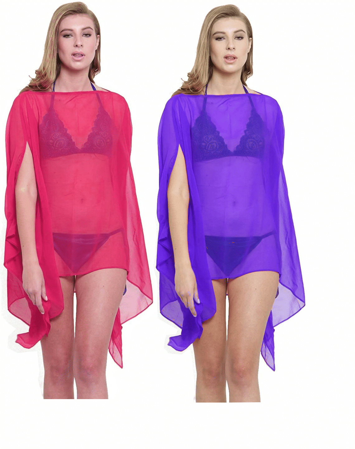 R L F Chiffon Multi Color Cover ups R L F Chiffon Multi Color Cover ups
