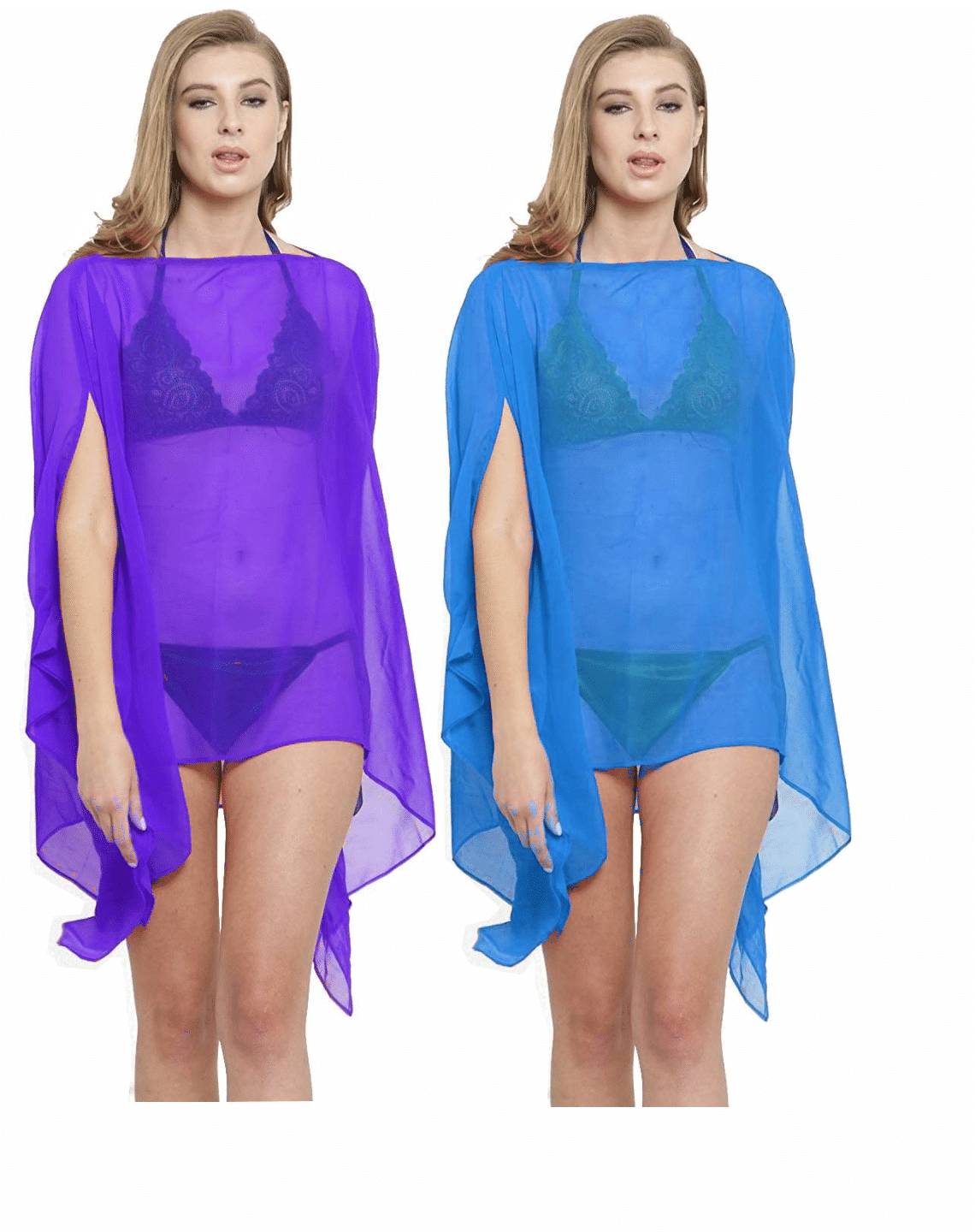 R L F Chiffon Multi Color Cover ups R L F Chiffon Multi Color Cover ups