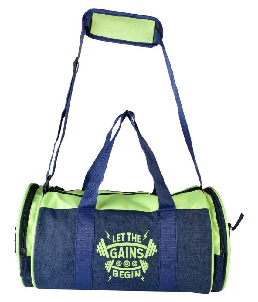     			Apnav Large Polyester Gym Bag