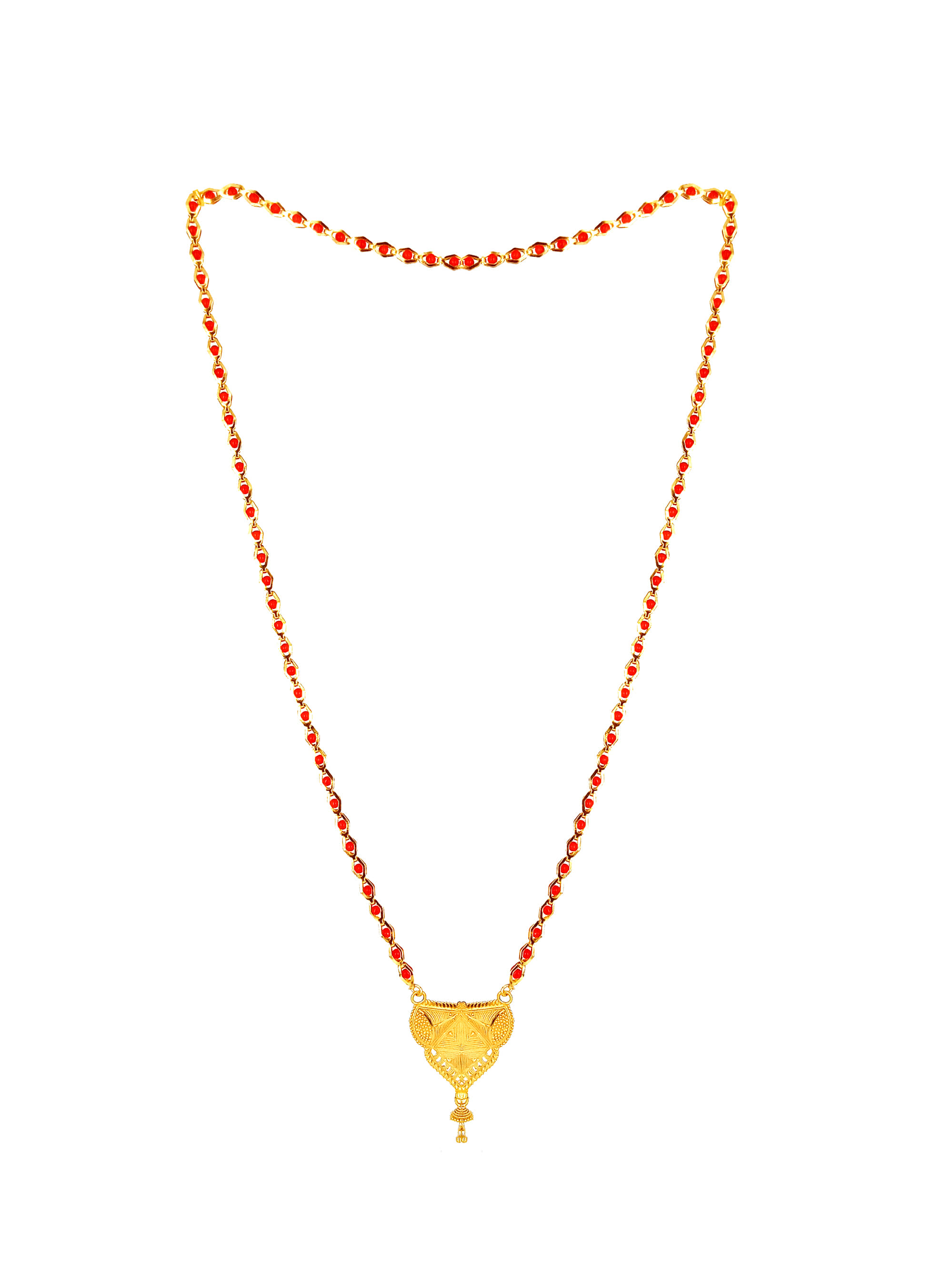 Shankhraj Mall Gold Plated Letest & Designer Mangalsutra For Women-100281
