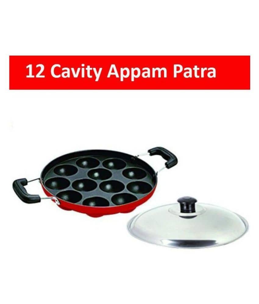 Dynore Non stick 12 Regular Non Stick Aluminium Appam Patra - Cookware | Buy online on ZillyBuy
