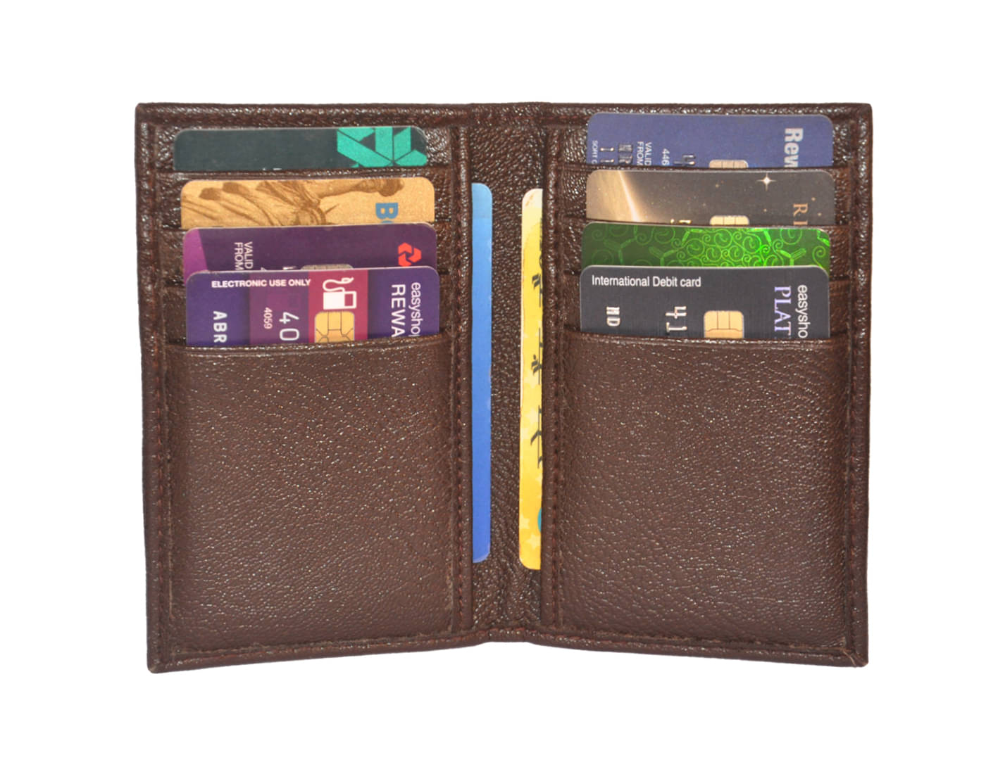     			DUO DUFFEL PU Leather Card Holder ( Pack 1 )