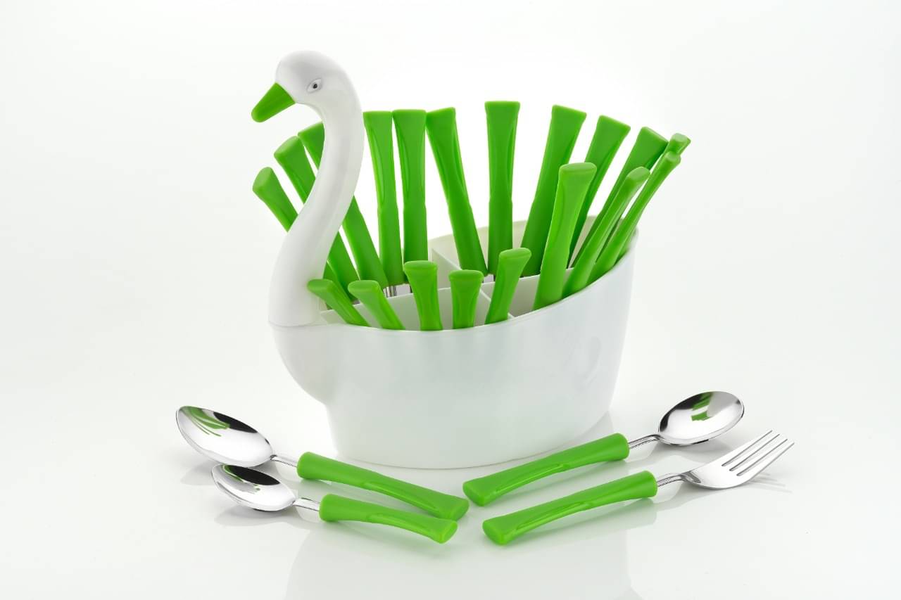    			Analog kitchenware 24 Pcs Stainless Steel Cutlery Set