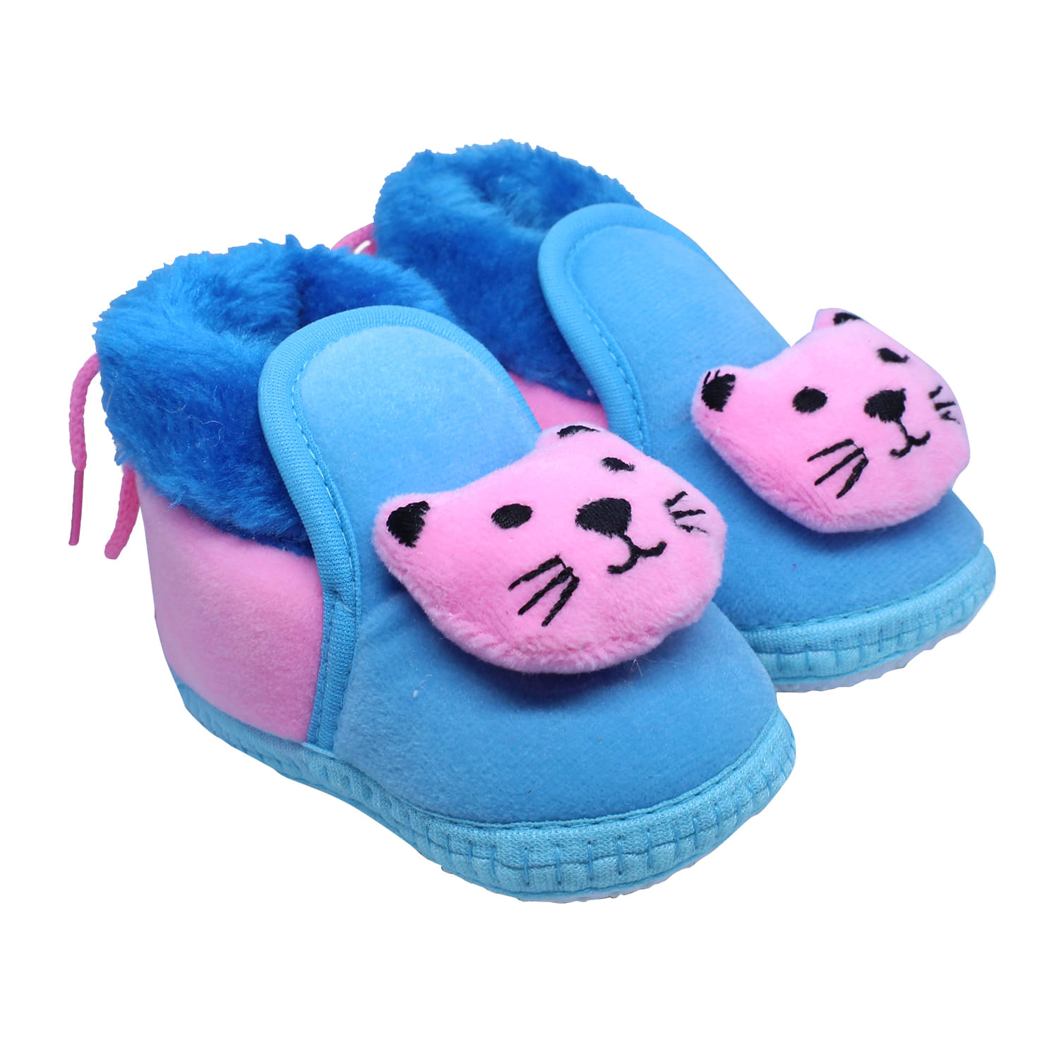 Mynekids Tiger 3D Plush Soft Cotton Fur Fabric Light Weight Newborn Infant Non Slip Anti Skid Sole for Baby Girl Baby Boy Shoes Bootie 0-12 Months-RK43-Blue-Pink Mynekids Tiger 3D Plush Soft Cotton Fur Fabric Light Weight Newborn Infant Non Slip Anti Skid Sole for Baby Girl Baby Boy Shoes Bootie 0-12 Months-RK43-Blue-Pink