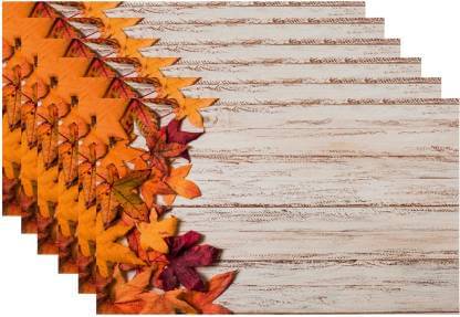     			Set of 6 PVC Table Mats