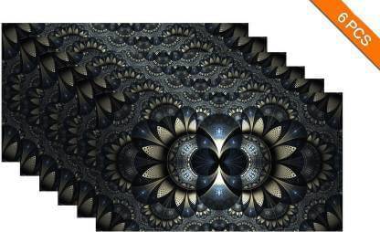     			Set of 6 PVC Table Mats