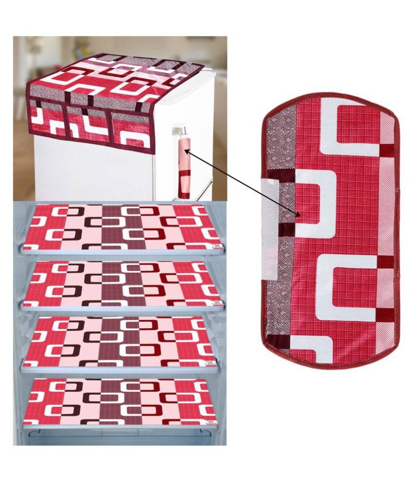 E-Retailer - Purple PVC Fridge Top Cover (Pack of 6) E-Retailer - Purple PVC Fridge Top Cover (Pack of 6)