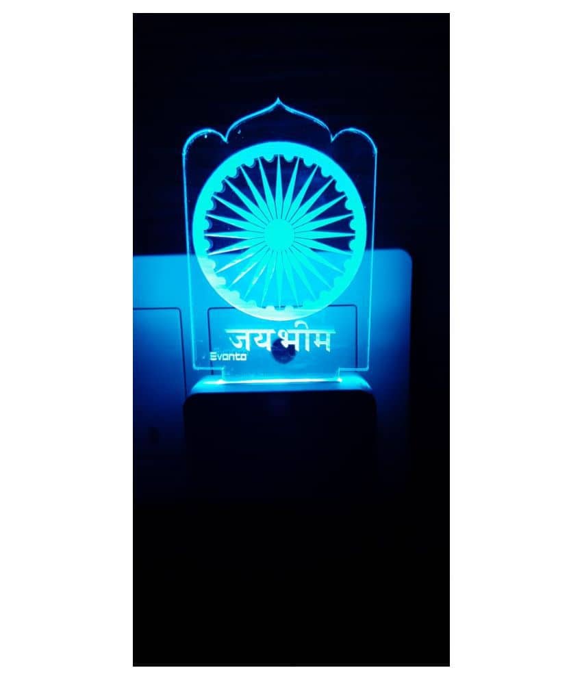 SUPER AJANTA Jay Bhim E114 Night Lamp Multi - Pack of 1 - Electricals | Buy online on ZillyBuy