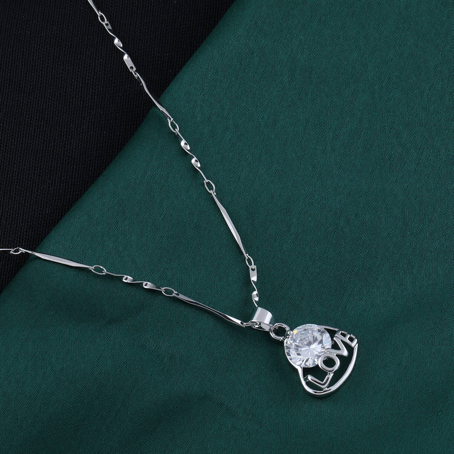 Silver Shine Gold Plated Chain ( Set of 1 )