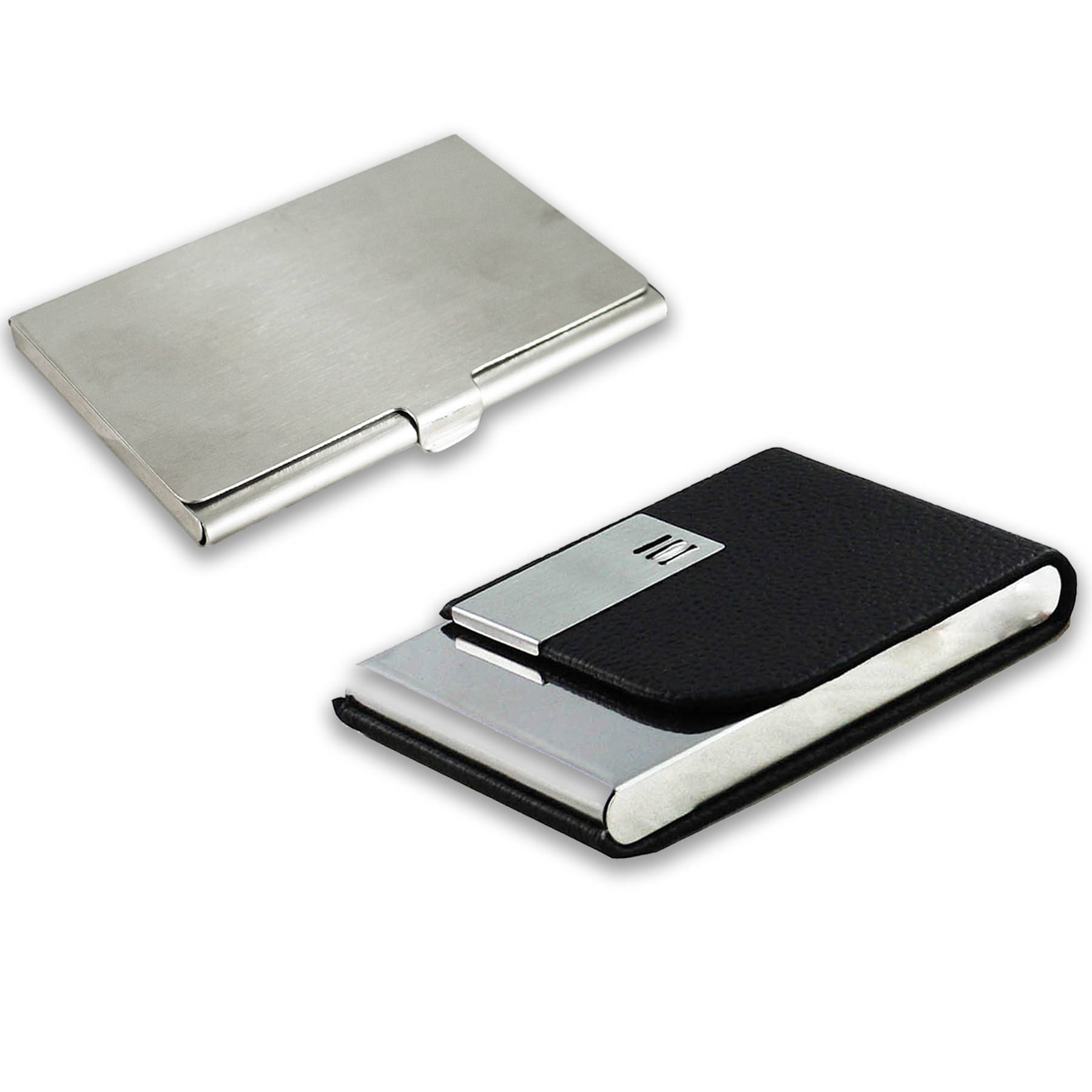     			auteur A13-52  Multicolor Artificial Leather Professional Looking Visiting Card Holders for Men and Women Set of 2 (upto 15 Cards Capacity)