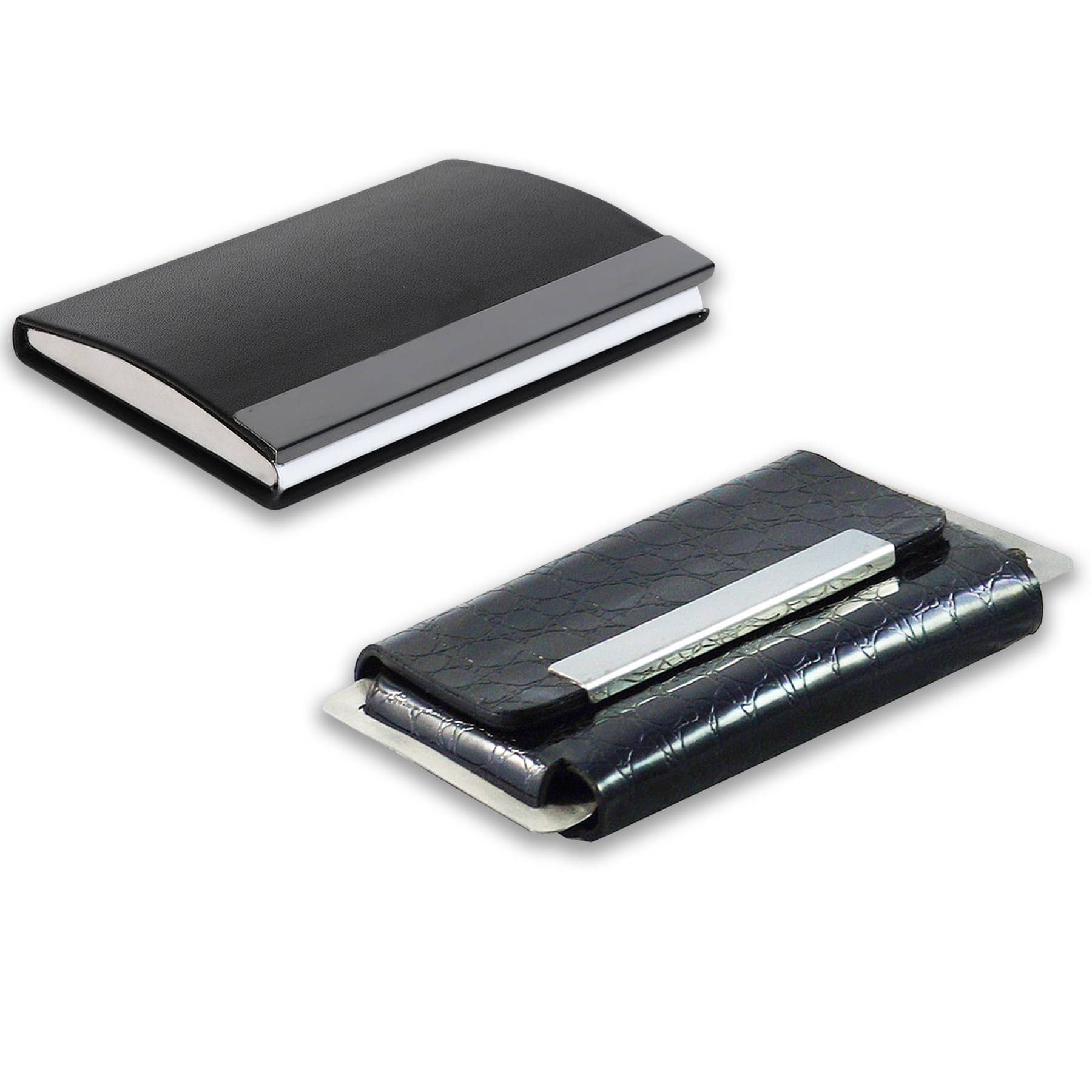 auteur A15-41 Multicolor Artificial Leather Professional Looking Visiting Card Holders for Men and Women Set of 2 (upto 15 Cards Capacity) auteur A15-41 Multicolor Artificial Leather Professional Looking Visiting Card Holders for Men and Women Set of 2 (upto 15 Cards Capacity)