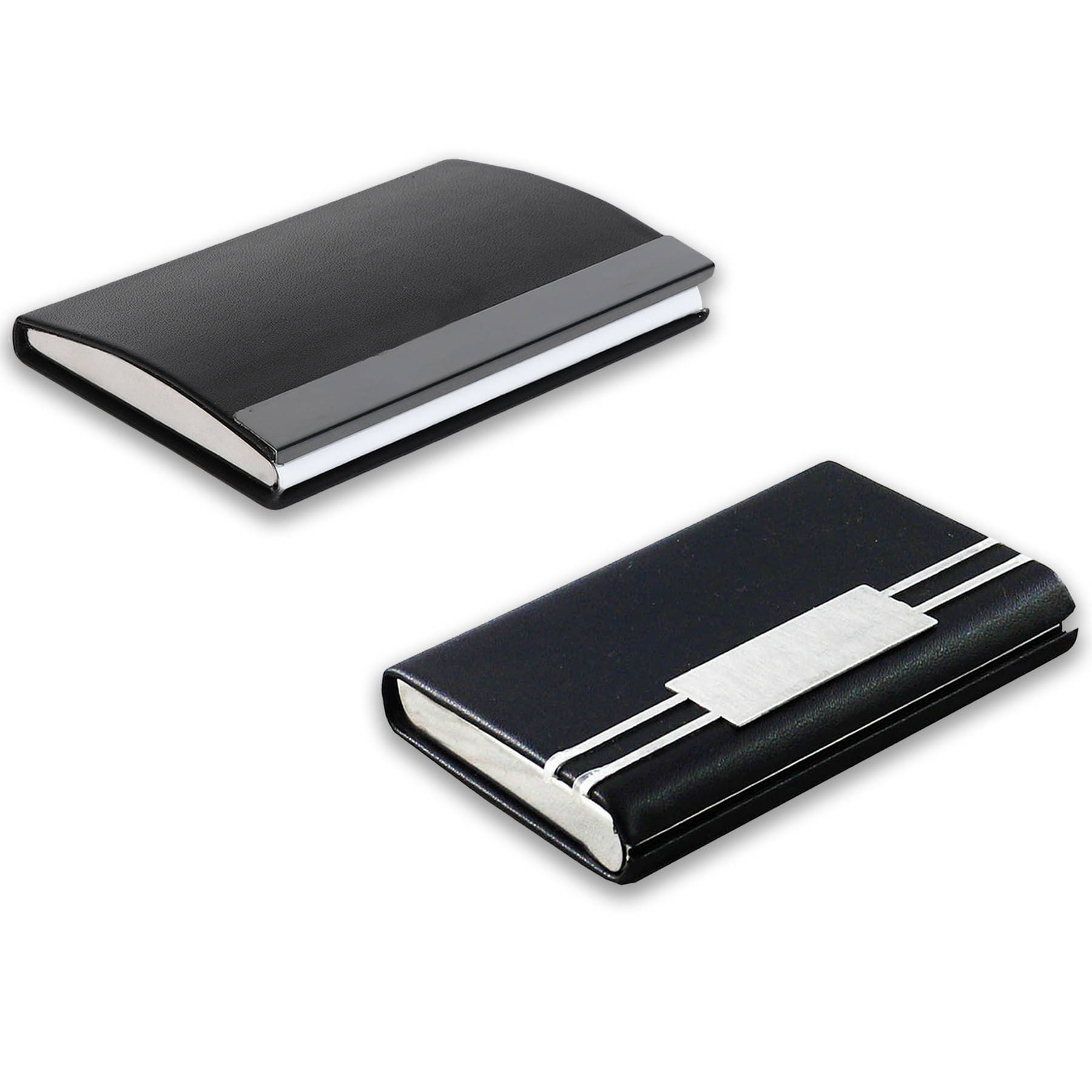 auteur A15-50 Multicolor Artificial Leather Professional Looking Visiting Card Holders for Men and Women Set of 2 (upto 15 Cards Capacity) auteur A15-50 Multicolor Artificial Leather Professional Looking Visiting Card Holders for Men and Women Set of 2 (upto 15 Cards Capacity)