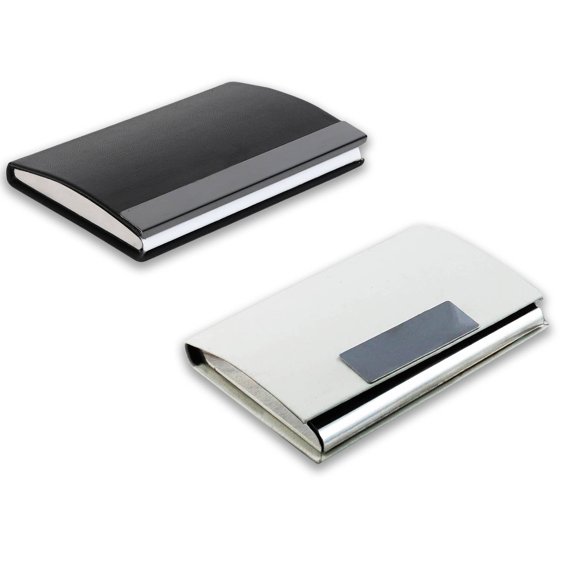 auteur A15-55 Multicolor Artificial Leather Professional Looking Visiting Card Holders for Men and Women Set of 2 (upto 15 Cards Capacity) auteur A15-55 Multicolor Artificial Leather Professional Looking Visiting Card Holders for Men and Women Set of 2 (upto 15 Cards Capacity)