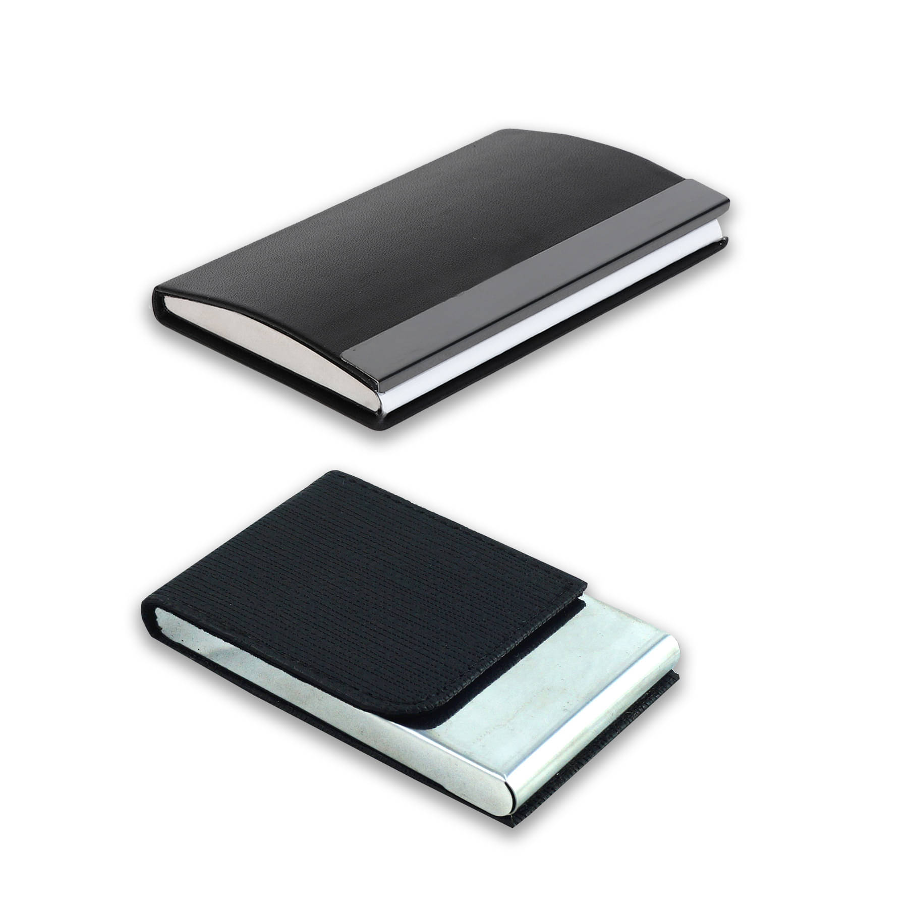 auteur A15-63 Multicolor Artificial Leather Professional Looking Visiting Card Holders for Men and Women Set of 2 (upto 15 Cards Capacity) auteur A15-63 Multicolor Artificial Leather Professional Looking Visiting Card Holders for Men and Women Set of 2 (upto 15 Cards Capacity)