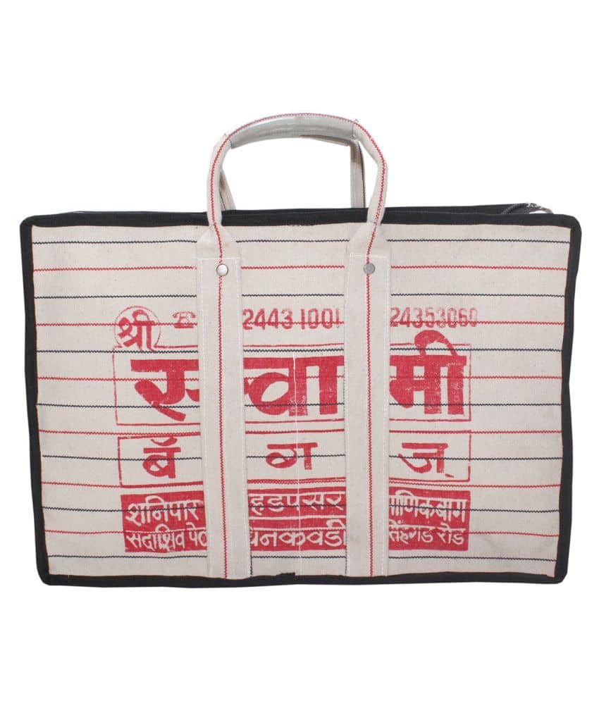 Goodluck Cotton Canvas Grocery Shopping Bag Extra Large Heavy Duty Handcrafted Multipurpose Bag for Grocery Milk Vegetable Storage(11 X 7 X 16)