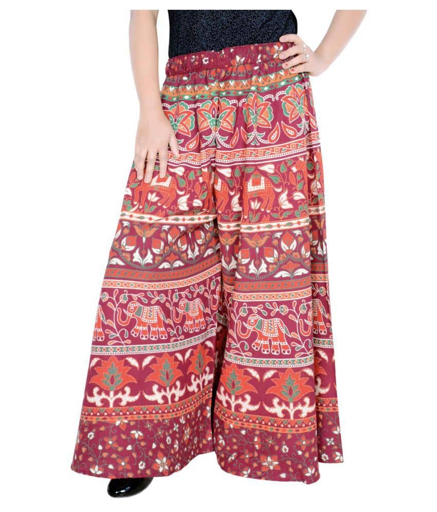 Sttoffa Cotton Palazzos - Palazzos | Buy online on ZillyBuy