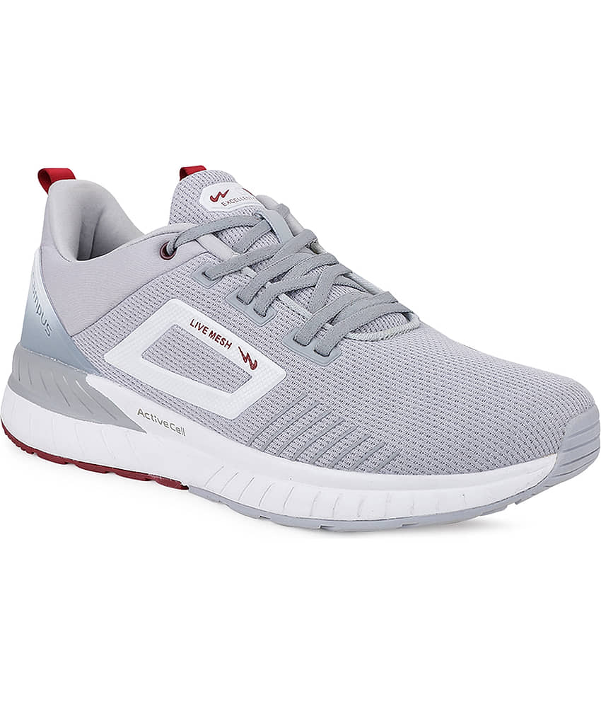Campus LUCIUS Light Grey Men's Sports Running Shoes