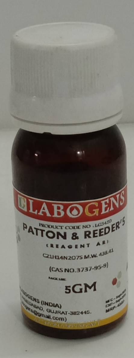     			LABOGENS PATTON & REEDER’S REAGENT AR 5GM