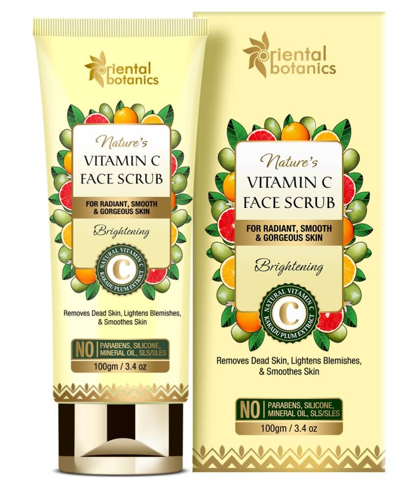 Oriental Botanics Nature's Vitamin C  Face Scrub-100g Facial Scrub 100 gm