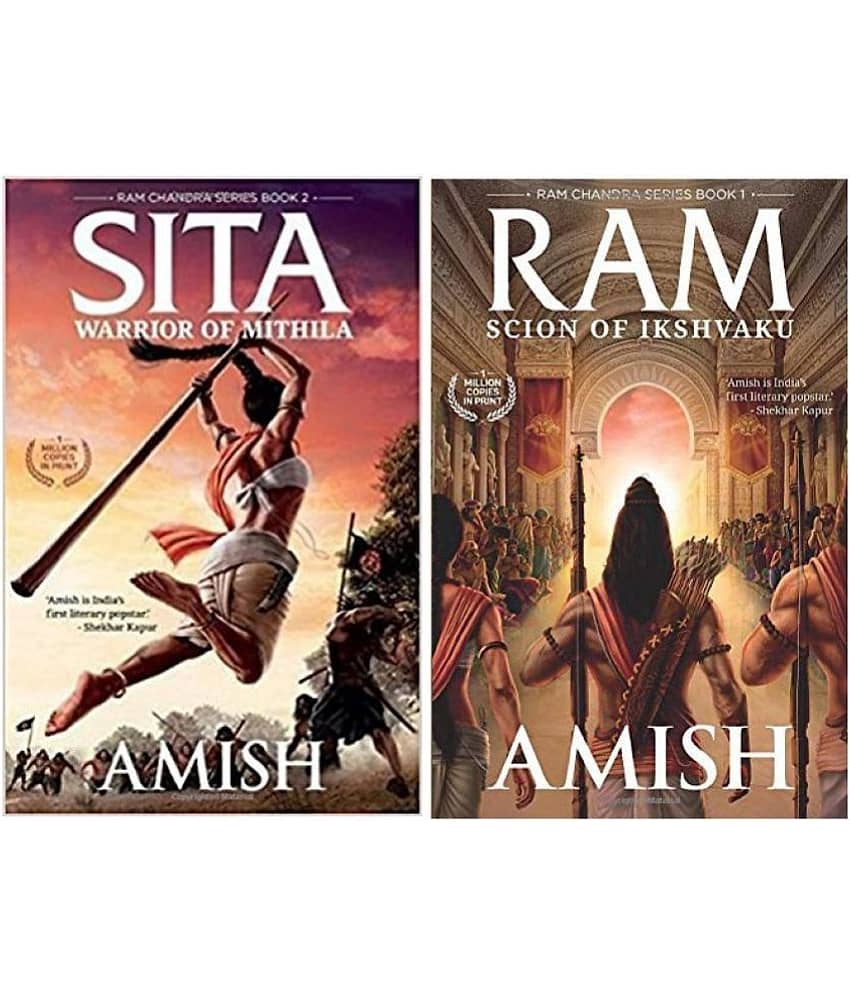 Ram-Scion of Ikshvaku & Sita-Warrior of Mithila (Ram Chandra Series - Book 1& 2) English paperback By Amish Tripathi (English, Paperback)