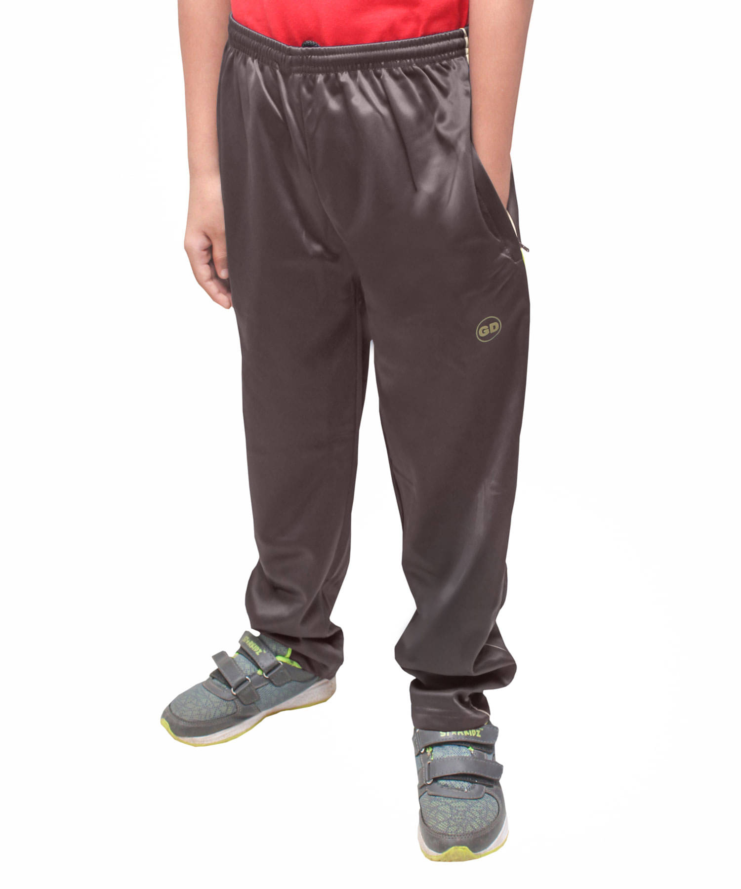     			Goodluck Pack of 1 Boys Polyester Trackpant ( Brown )