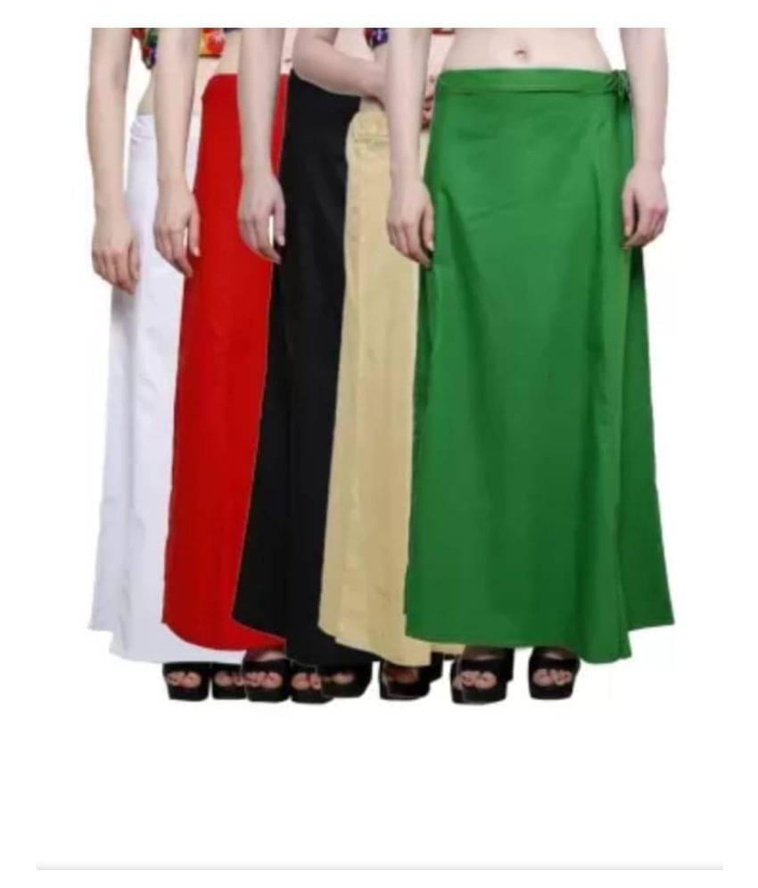     			Perfect cloth store Multicoloured Cotton Petticoat