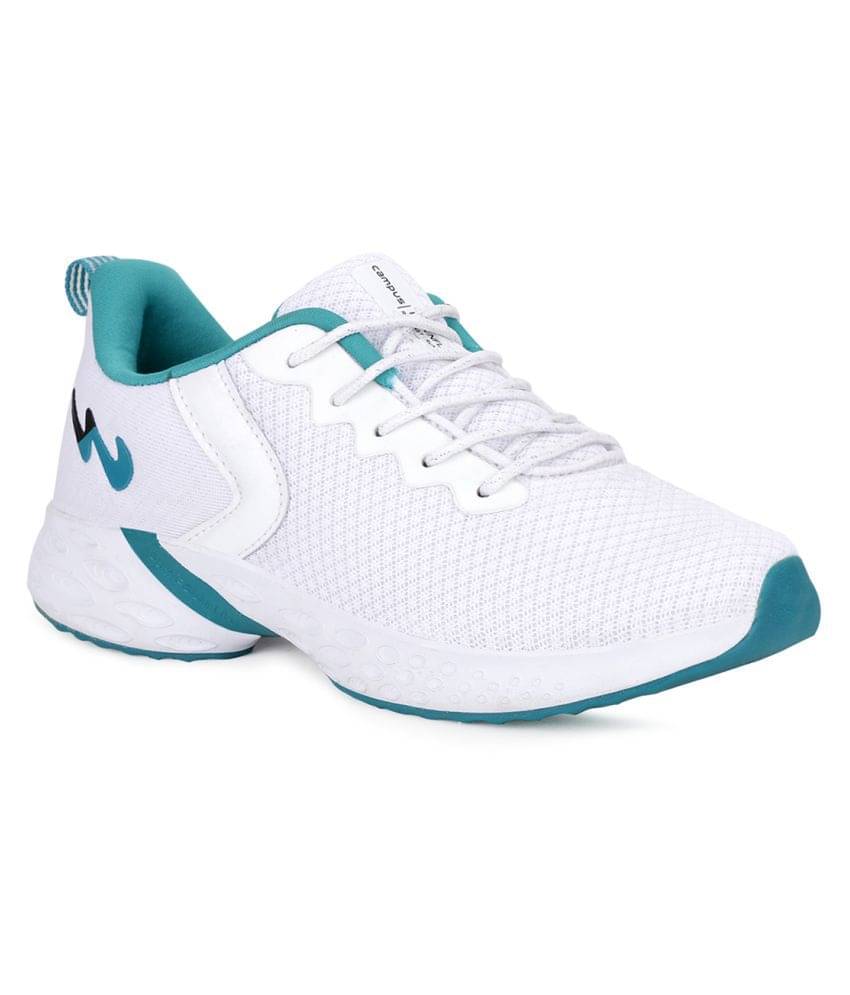     			Campus - White Women's Running Shoes