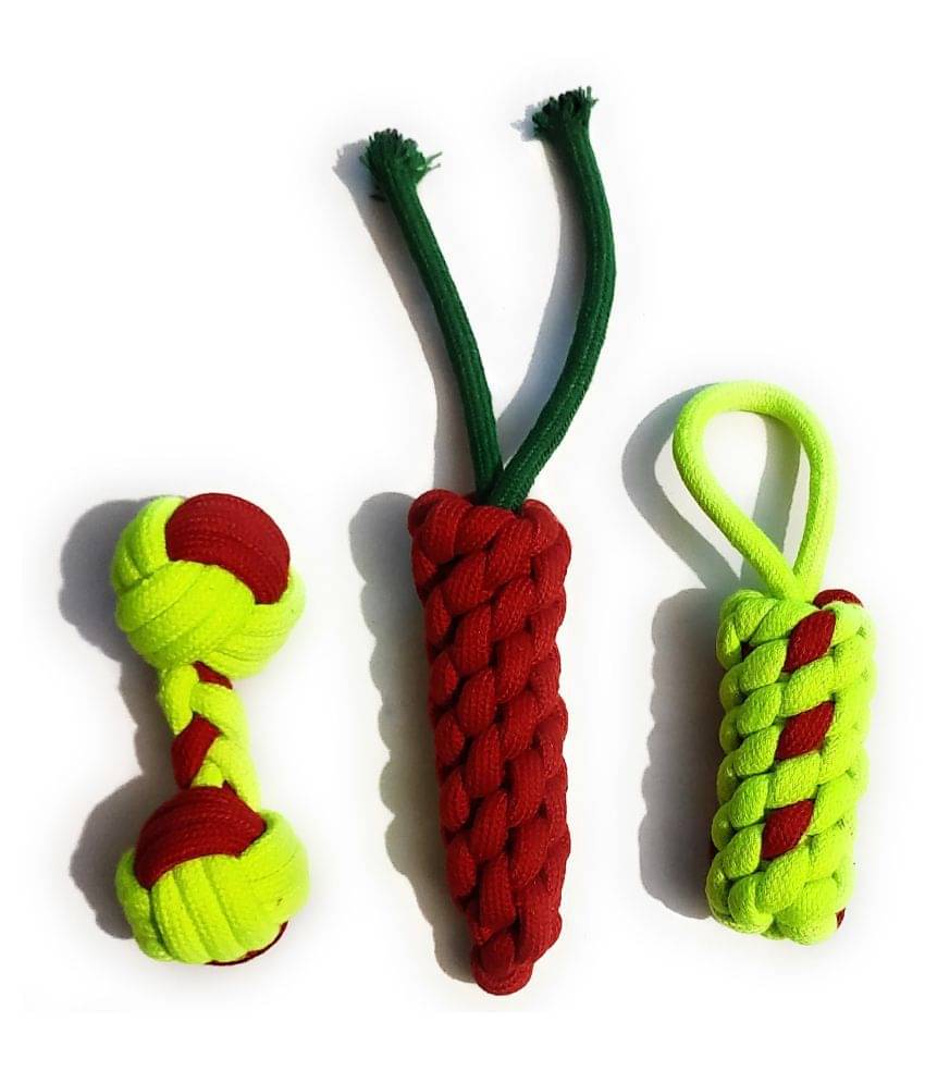     			Tame Love Combo of 3 Dog Chew Toys