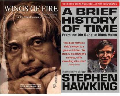 Brief History Of Time And Wings Of Fire Combo (Paperback, Stephen hawkings, Arun tiwari) Brief History Of Time And Wings Of Fire Combo (Paperback, Stephen hawkings, Arun tiwari)
