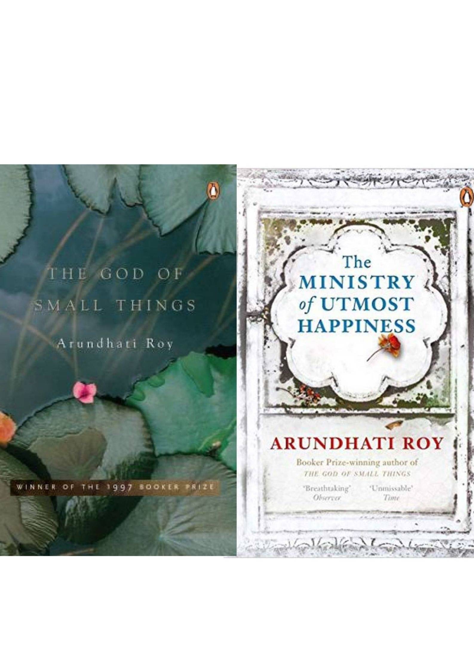     			COMBO OF 2 BOOKS BY (Arundhati Roy) The God Of Small Things + The Ministry Of Utmost Happiness  (Paperback, Arundhati Roy)
