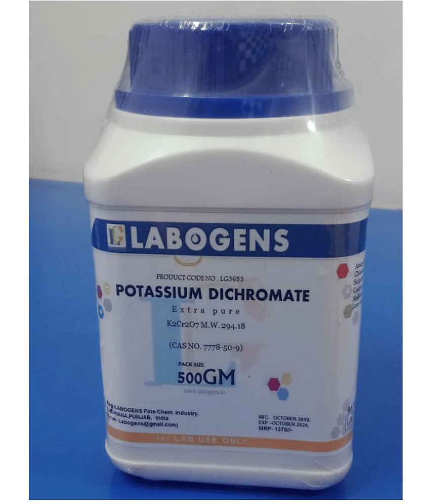 LABOGENS POTASSIUM DICHROMATE Extra Pure 500gm - Stationery | Buy online on ZillyBuy