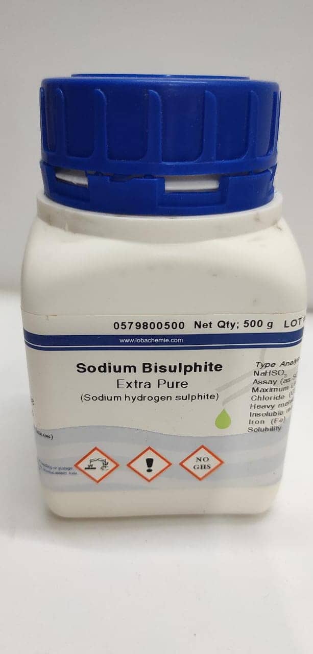 SODIUM BISULPHITE extra pure 500 gm
