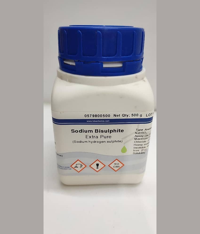 SODIUM BISULPHITE extra pure 500 gm - Stationery | Buy online on ZillyBuy