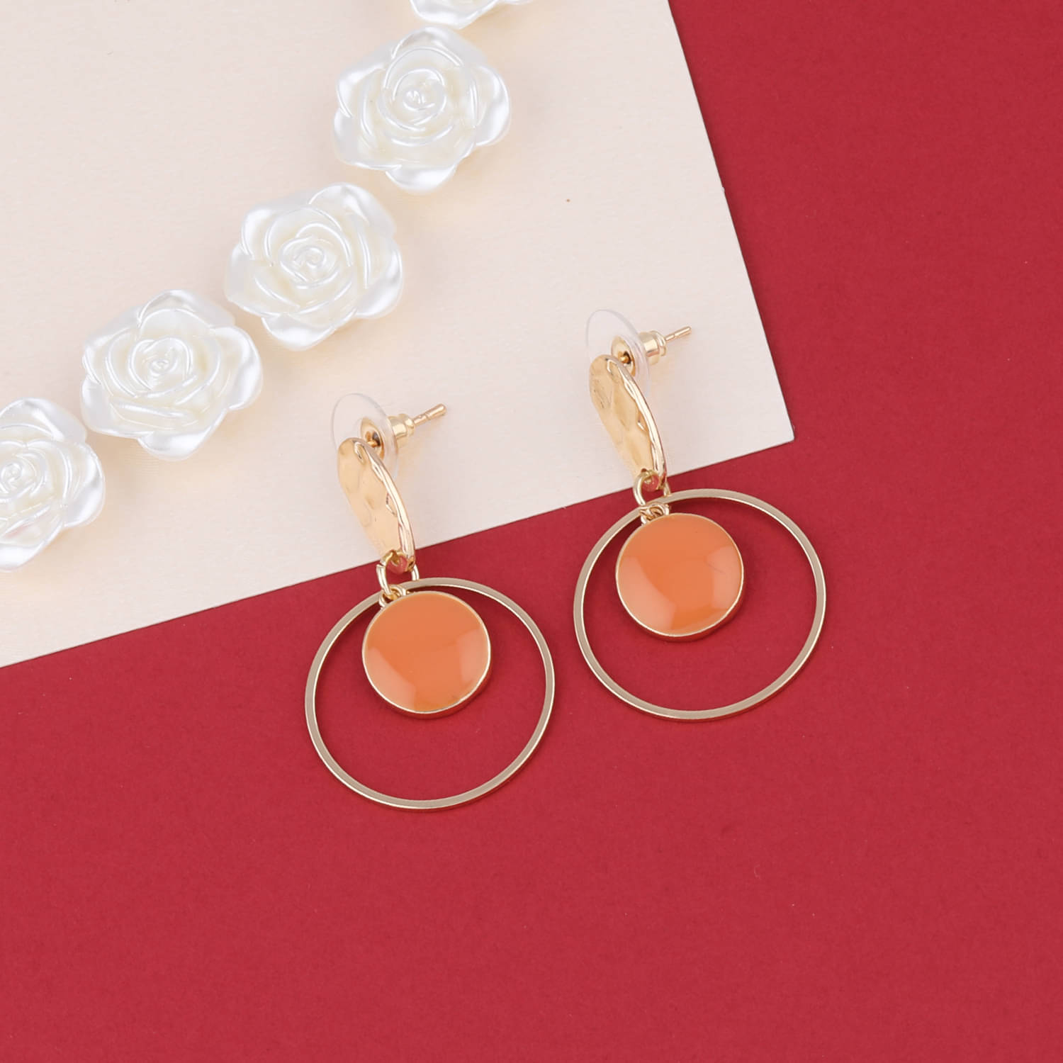     			SILVER SHINE  Elegant Look Dangle Earring For Girl Women