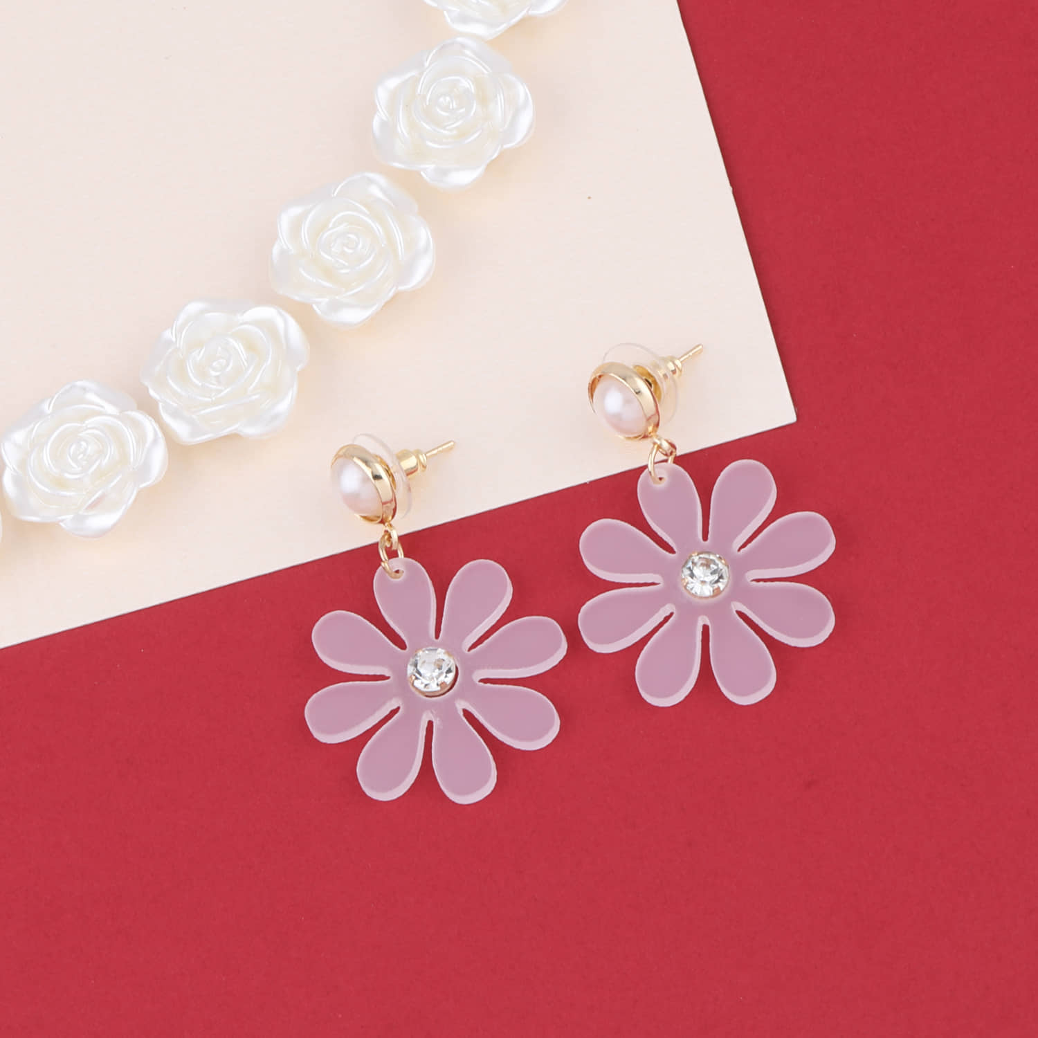 SILVER SHINE  Fancy Look Charm Drop Earring For Girl Women - Earrings | Buy online on ZillyBuy