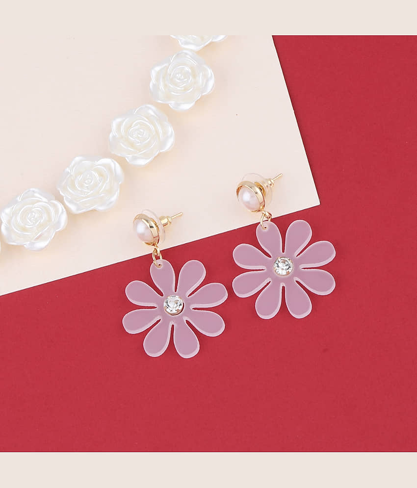 SILVER SHINE Fancy Look Charm Drop Earring For Girl Women - Earrings | Buy online on ZillyBuy