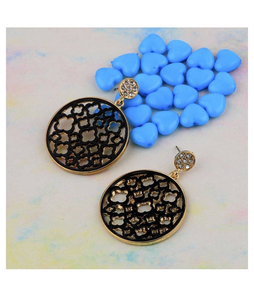     			SILVER SHINE  Gold Plated Elegant Stylish Earring For Women Girl