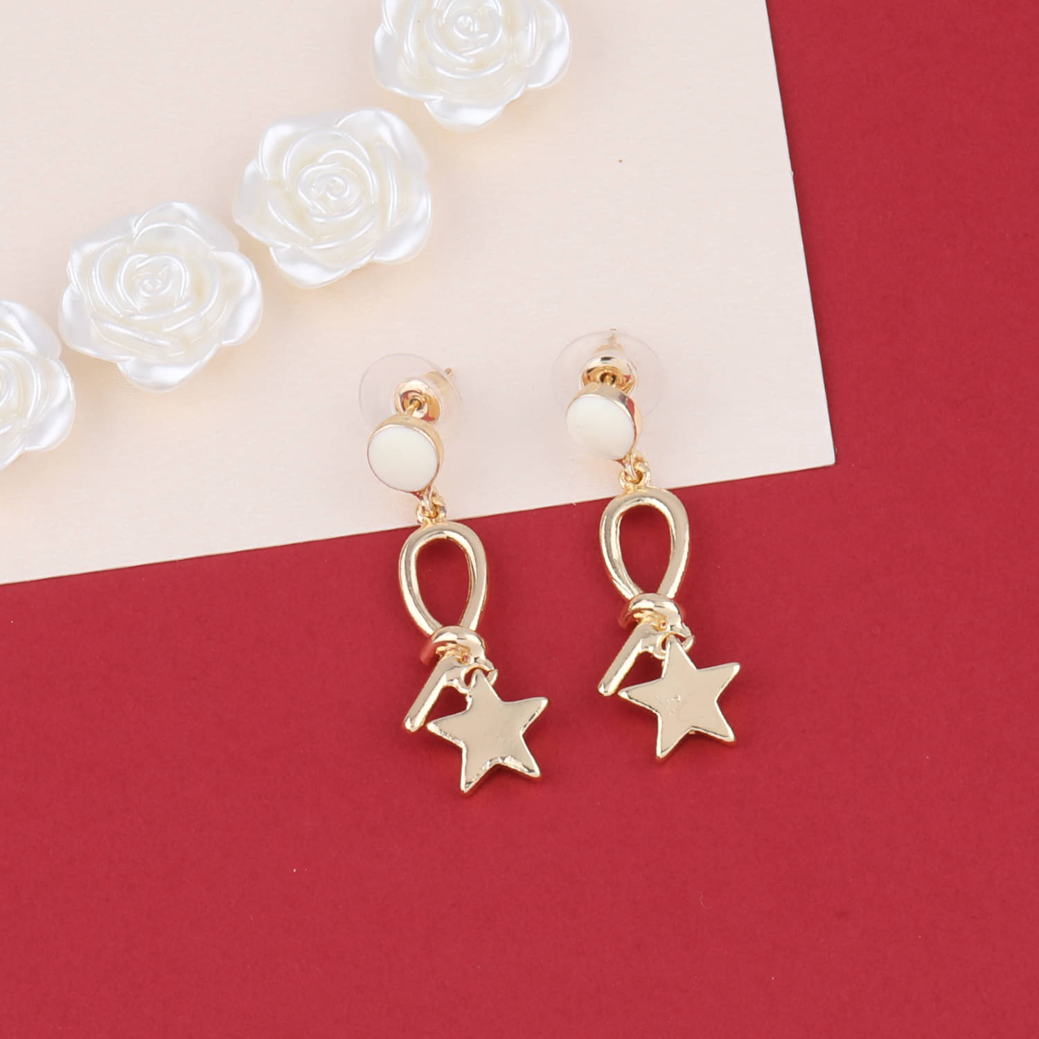     			SILVER SHINE  Party Wear Fancy Look  Dangle Earring  For Women Girl
