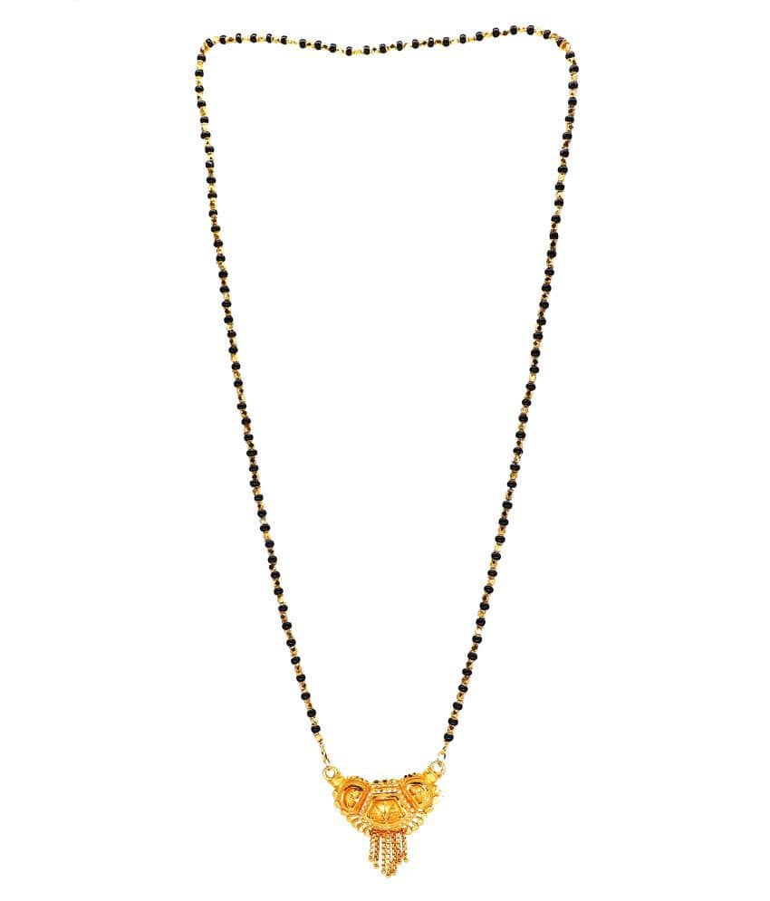 Shankhraj Mall Gold Plated Letest & Designer Mangalsutra For Women-100214