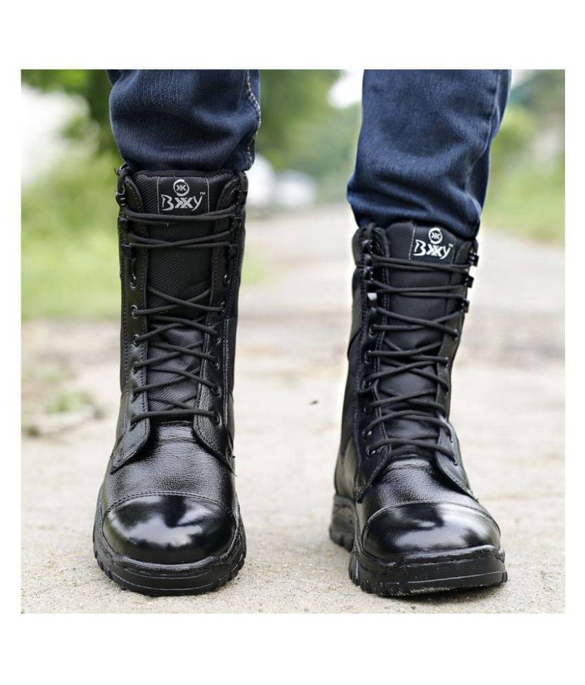BXXY Black Hiking & Trekking Boot BXXY Black Hiking & Trekking Boot