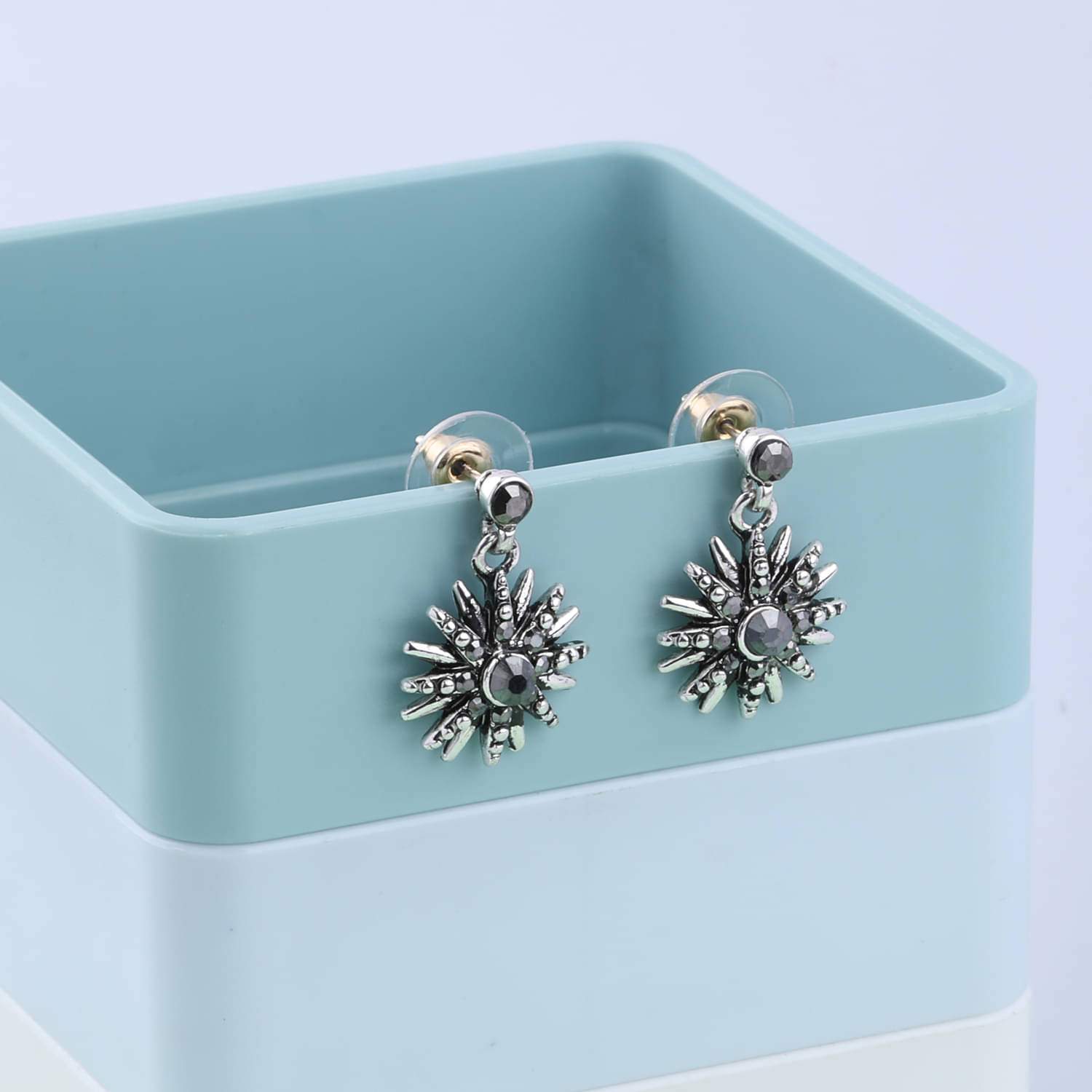     			SILVER SHINE  Charm Party Wear Stud Earring For Women Girl