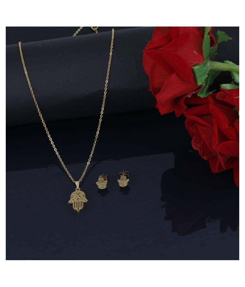 Silver Shine Alloy Golden Contemporary Contemporary/Fashion Antique Necklaces Set Silver Shine Alloy Golden Contemporary Contemporary/Fashion Antique Necklaces Set