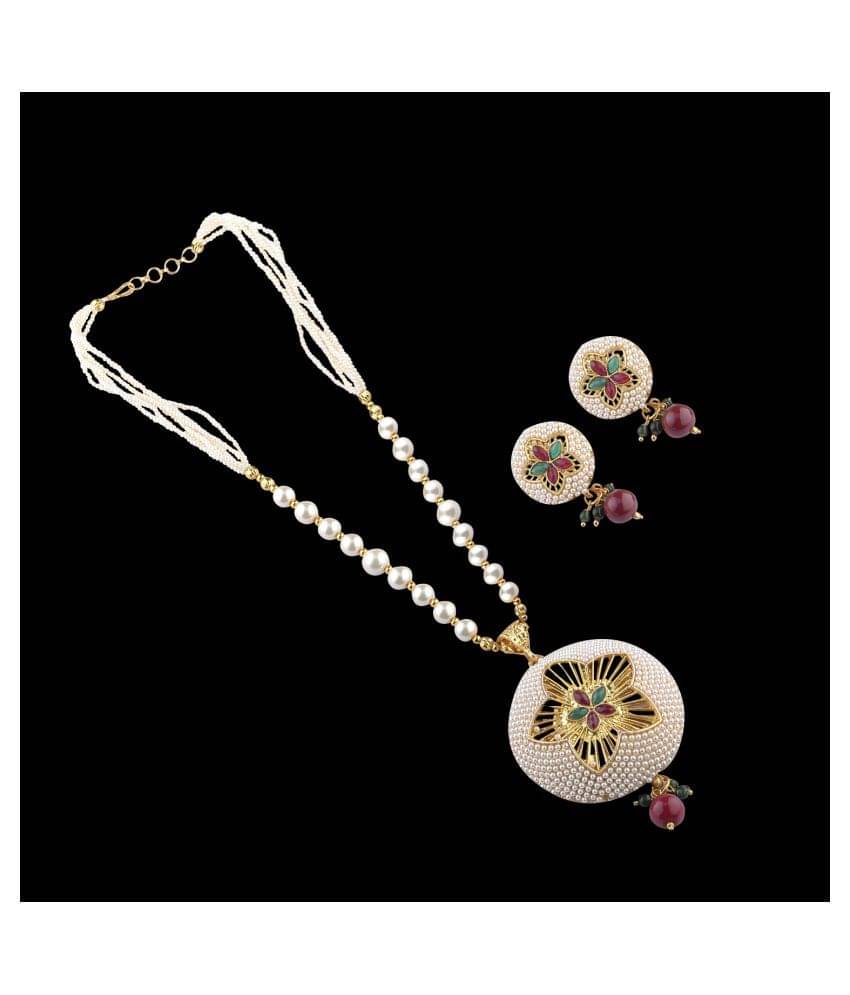 Silver Shine Alloy Multi Color Contemporary Contemporary/Fashion Antique Necklaces Set     			Silver Shine Alloy Multi Color Contemporary Contemporary/Fashion Antique Necklaces Set
